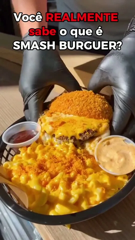 Capa do exemplo sobre smash burger